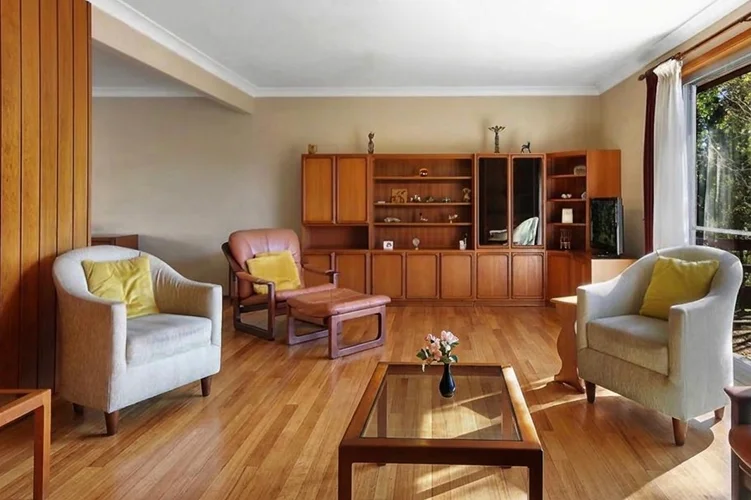 A bedroom photographed before redesign